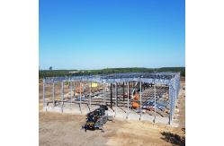 China CE Steel Structure Building Welded H Section Steel Structure Hangar supplier