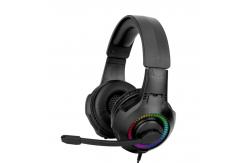 China Hands Free 40mm Bass Speaker RGB Wired Pc Headset supplier