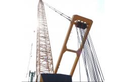 China 55T Hydraulic Crawler Crane In Bridge Construction XGC55 203.5t.M supplier