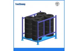 China Steel Warehouse Stacking 3 Layers Tire Rack supplier