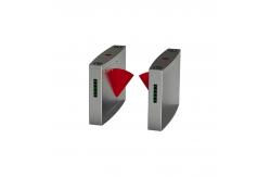 China Waist High Security Flap Turnstile Gate Gym Retractable Speed Gate Turnstile supplier