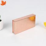 Custom Eye Lash Packaging Box Slide Drawer Holographic Paper Eyelash Packaging Box