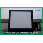 Backyard Inflatable Movie Screen With UL Blower Oxford Cloth for sale