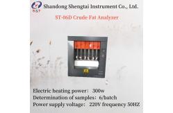 China Heating Hot Plate Crude Fat Analyzer Fat Extractor Solvent Reclaim Rate ≥ 80% supplier