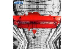China Heavy Duty Double Girders Overhead Crane Cabin Control Electric Bridge Traveling supplier