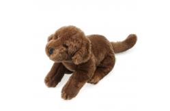 China PP Cotton Filled Short Plush Simulation Dog Toy supplier