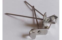 China 2mm Square Head Lacing Anchors 63mm Length With Self Locking Washers supplier