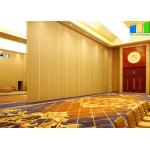 100mm Soundprood Customized Sliding Gorden Partition Walls Panel For Upscale Hotel for sale
