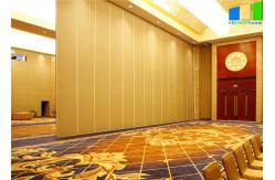 China 100mm Soundprood Customized Sliding Gorden Partition Walls Panel For Upscale Hotel supplier