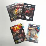 Durable RHINO Plastic Blister Packaging 3d Lenticular Card Male Coated Paper Material for sale