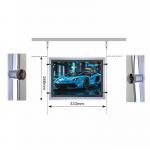 A3 A4 Hanging Real Estate Hanging Led Frame Led Crystal Led Lightbox