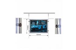China A3 A4 Hanging Real Estate Hanging Led Frame Led Crystal Led Lightbox supplier