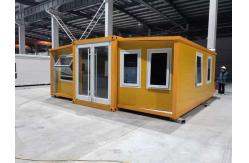 China 30FT Expandable Container House with Polyurethane Foam Insulation and Galvanized Steel Sheet Roof supplier