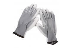 China Custom Garden Gloves 13 Gauge Polyester PU Coated Lightweight Breathable Garden Gloves supplier