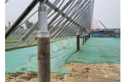 China Easy Installation Single Axis Solar Tracker For Panels Structure supplier