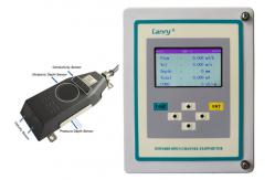 China Compact Design Area Velocity Flow Meter For Open Channel Partially Filled Pipe supplier