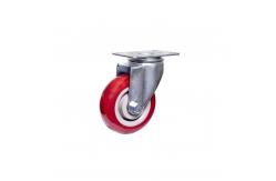 China 5 Inch Medium Flat Casters Factory Wholesale Caster Wheels for Trolley supplier