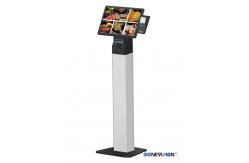 China Floor Standing Touch Screen Self Service Payment Kiosk For Restaurants supplier
