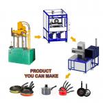 Servo Automatic Hydraulic Press Machine For Frypan Utensils Making for sale