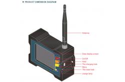 China DAM825 Industry Wireless Inclinometer Monitor With Rechargeable Battery Power Supply supplier