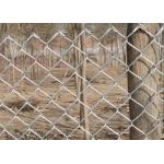6 Ft X 50 Ft 4.8mm Galvanized Chain Link Fence Diamond Hole for sale