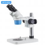 45° Binocular Head Stereo Optical Microscope , 10x - 80x Stereo Binocular Microscope for sale