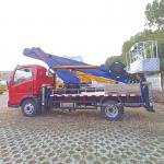 China Diesel-Powered Boom Lift ,No Electricity Needed for Remote Area Projects