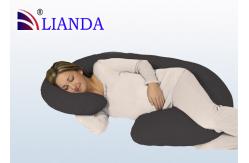 China U Shape Maternity Body Pillow , Memory Foam Pregnancy Pillow Polyester / Cotton Fabric supplier