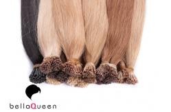 China BellaQueen I Tip Keratin Human hair extenison 1g each PC 6A Remy supplier