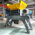 Industrial Heavy Duty Shredder for Metal Scrap Fabric Plastic Crusher Machine for Sale for sale