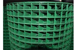 China Square Hole Fencing Green 14mm 1x1 Welded Wire Mesh supplier