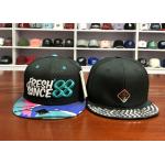 Personalized private labels custom design flat brim embroidery logo snapback hats caps