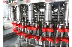 China Monoblock Engery Drink Hot Liquid Fill Bottling Machine PLC Control supplier
