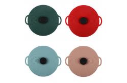 China BPA Free Anti Overflow Silicone Splatter Shield supplier