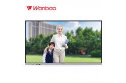 China 65 Inch Touch Screen Interactive Whiteboard Adjustable Pointer Teaching Children supplier