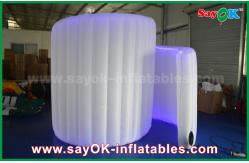 China Kampa Air Tent White Inflatable Led Lighting Inflatable Sprial Wall Photo Booth Background supplier