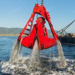 Dredging Clamshell Mechanical Grab Bucket 2peels Hydraulic Digging