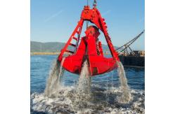 China Dredging Clamshell Mechanical Grab Bucket 2peels Hydraulic Digging supplier
