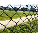 Length 10-200m 9 Gauge Chain Link Fence Heavy Duty  wear resisting for sale