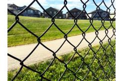China Rot Proof Galvanized 6ft Chain Link Fence Panels BWG 11 12 13 supplier
