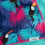 Custom 40x60cm Thick Waffle Weave Microfiber Waffle Golf Towel Logo Sublimation Sports Golf Towel for sale
