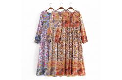 China Factory Customize 2021 FOLK DRESS supplier