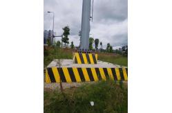 China 56 meter monopole gsm Self Support Cell Tower supplier