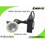 1.11W 10000lux 6.6Ah Rechargeable Mining Cap Lights for sale