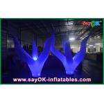 Waterproof 190T Nylon Inflatable Lighting Decoration On Ground 2m Ceremony for sale