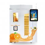 Intelligent Automated Fresh Orange Juice Vending Machine With 20 Inch Lcd Size for sale