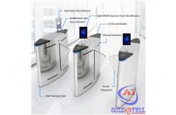 China 304 Stainless Steel Bidirectional Facial Recognitive Turnstile Gate For Public supplier