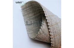 China Canvas Woven Wool Hair Interlining For Uniform Suit Overcoat supplier