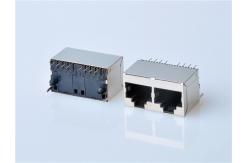 China 8p8c RJ45 Ethernet Connector 1x1 Ports Female RJ45 Jack Without Magnetics supplier