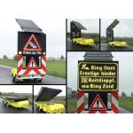 Full Color Outdoor Portable Variable Message Sign VMS Control Long lifespan for sale